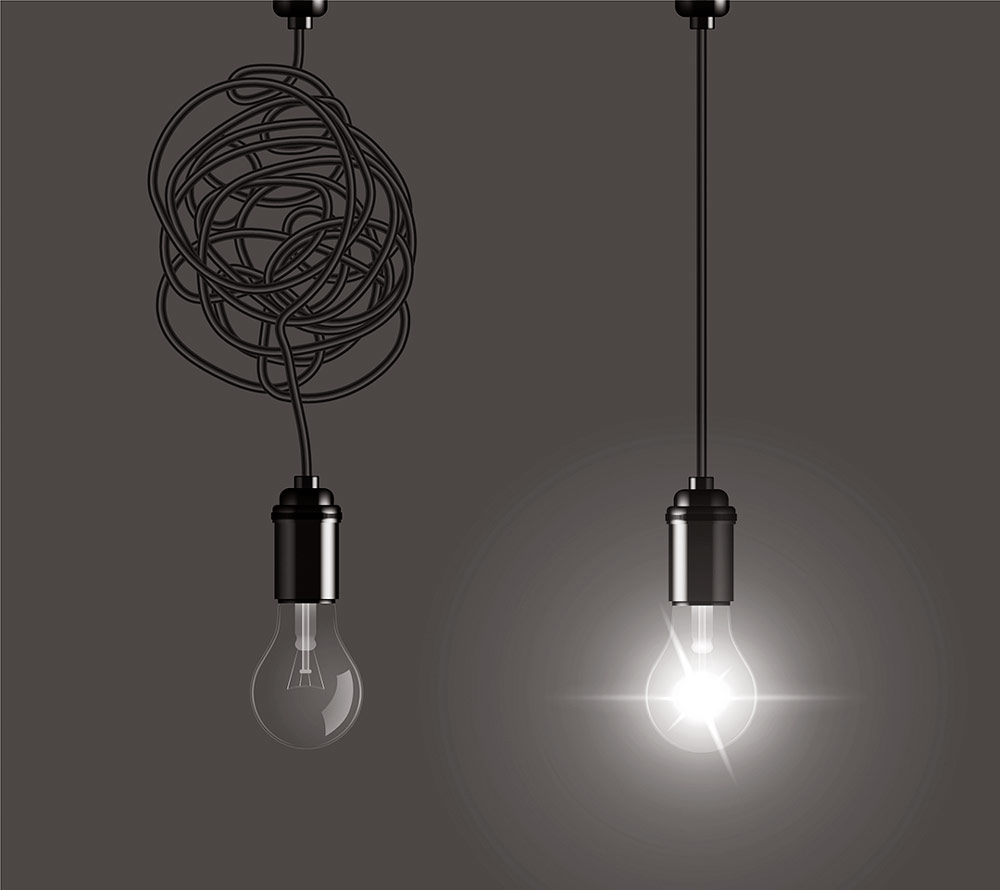 Digital Account Opening - Lightbulbs